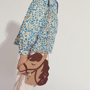 Сумка в виде пони Gingersnaps "Mav Pony", коричневая